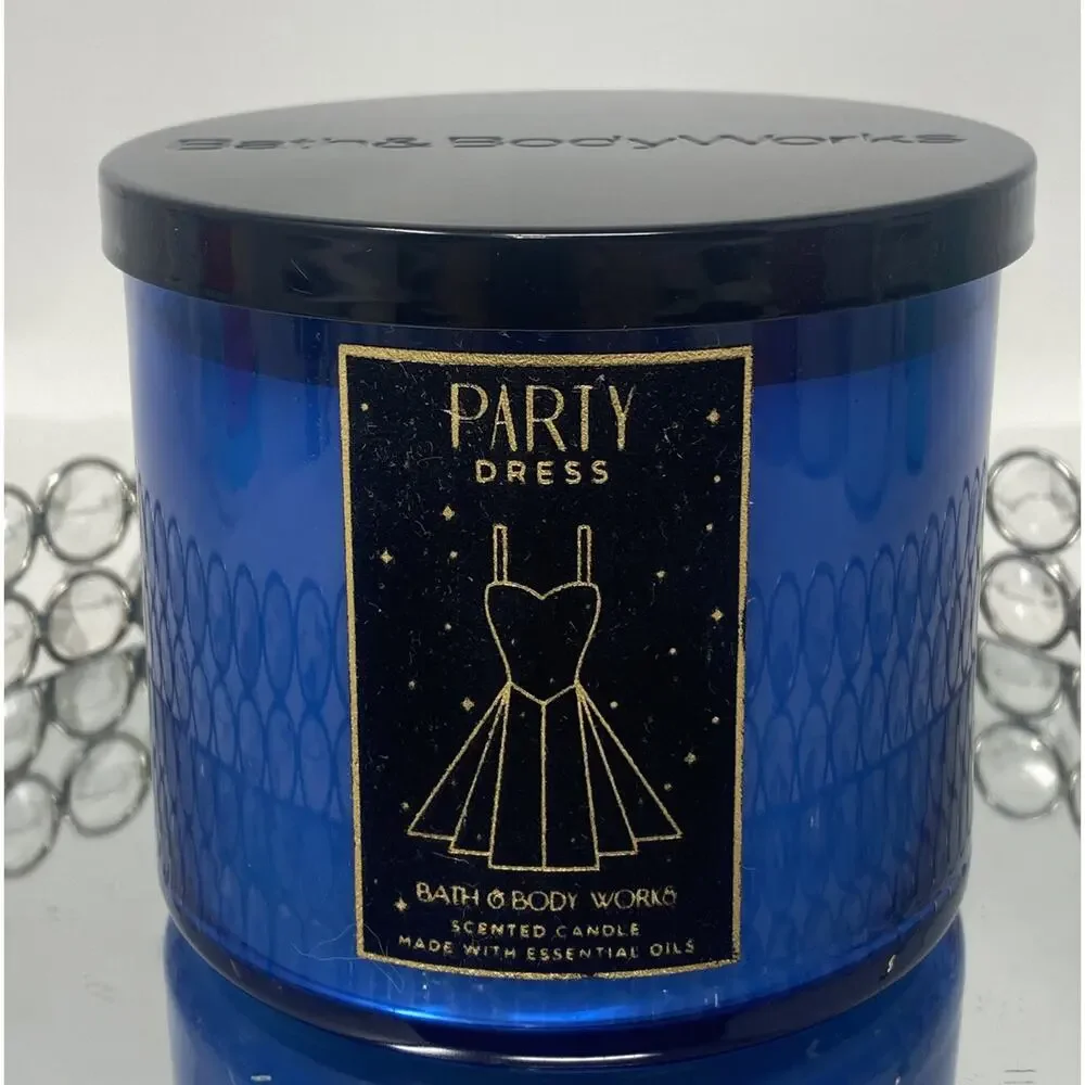 Bath & Body Works - Party Dress 2020 NEW (3 Wick 14.5 oz)